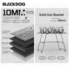 【直接お渡し限定】blackdog アウトドアテーブル　1卓