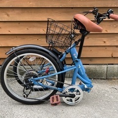 折りたたみ自転車 20インチ 6段変速 PROVROS P-206