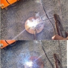 激安！すぐ使えるよ！キャプタイヤ付き！発電溶接機、エンジンヴェルダー