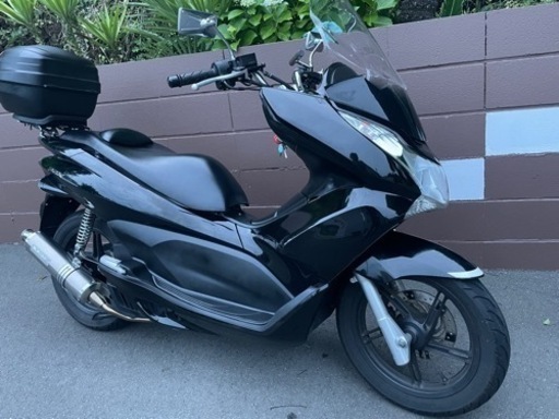 保証付・PCX125 美車！エンジン好調！ 美品リアボックス付 実走行約16800km JF28（125cc）4st モリワキマフラー・ロングスクリーン 各種整備・カスタム可能