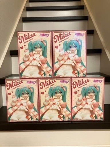 初音ミク フィギュア ルームウェア　5体