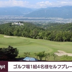【ネット決済・配送可】シャトレーゼ　ゴルフ場1組4名様セルフプレ...