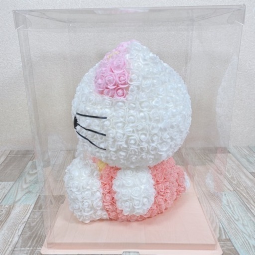 フラワーキティ ハローキティ 人形 ギフト フェイクフラワー 造花