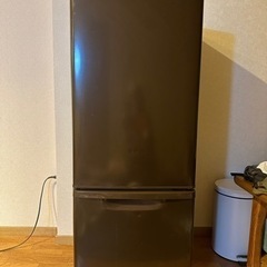 Panasonic 冷蔵庫　ブラウン