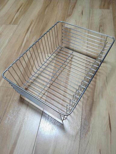 無印良品　水切りかご　小