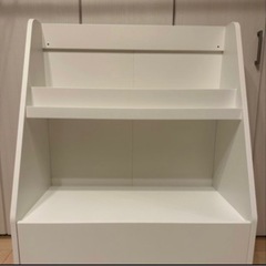 美品IKEA BERGIG ベリグ ブックディスプレイ 収納付き...