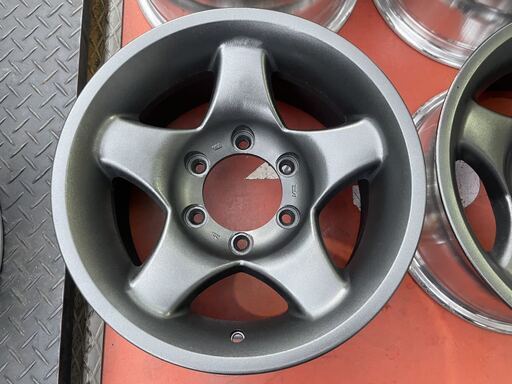 サイズがいい！78プラドなどに！BS NR595☆15インチ 7Jオフセット-10 