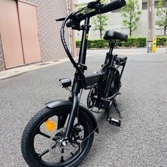 極美品　ひねちゃ　モペット　フル電動自転車　電動自転車　ひねった...