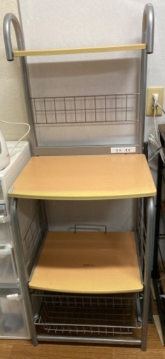 電子レンジ台　兼　キッチン収納