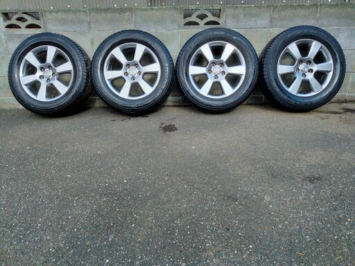 トヨタ ハリアー純正ホイール 225/65/17 ヨコハマ GEOLANDAR 4本セット