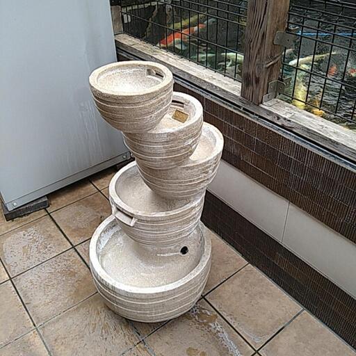 滝オブジェ