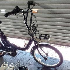 電動アシスト自転車中古 YAMAHA PAS CITY 内装3段変速 手元スイッチ