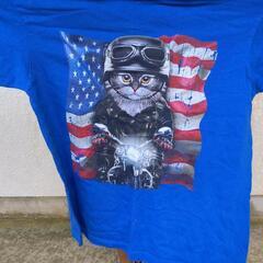 アメリカン猫Tシャツ