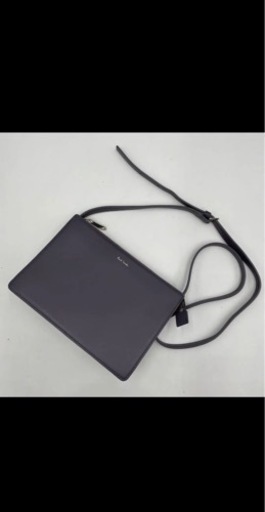 Paul Smith ショルダーバッグ ゴールド ダブルファスナー