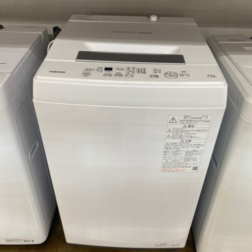 2021年 TOSHIBA 洗濯機 4.5kg AW-45M9