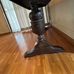 値下げ！英国　イギリスアンティーク　オーク材テーブル　現金可