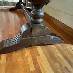 値下げ！英国　イギリスアンティーク　オーク材テーブル　現金可