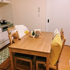 Dining Table with Chairs From Ikea 