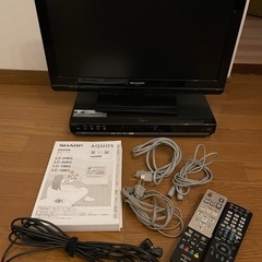 液晶テレビLC-22K5/ブルーレイディスクレコーダーBD-H30