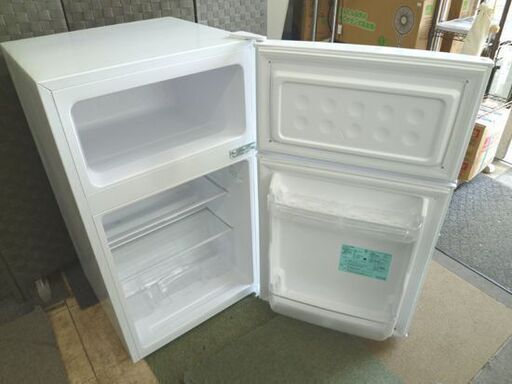 Haier 85L 2ドア冷蔵庫 BR-85A 2020年製 白 ハイアール 冷蔵庫