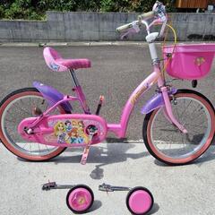 ディズニープリンセス 自転車 子供用