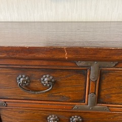 李朝風家具　アンティーク　チェスト