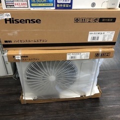 【Hisense】壁掛けエアコン【トレファク上福岡】