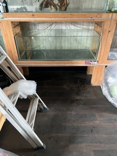 中古1200水槽 早い方に