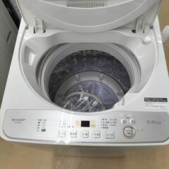 シャープ 5.5kg 洗濯機 2019年製 ES-GE5C IK-225
