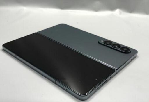 【中古】 Galaxy Z Fold4 5G SCG16au グレイグリーン