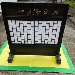 2000円　衝立ついたて　和風　障子あり　現状品