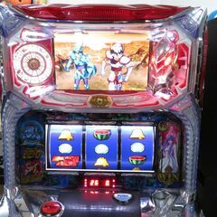 パチスロ実機 聖闘士星矢 コイン不用機 ドアキー付き スロット機|江別 