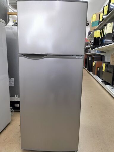シャープ 2ドア冷蔵庫 118L 2019年製 SJ-H12D-S IK-229
