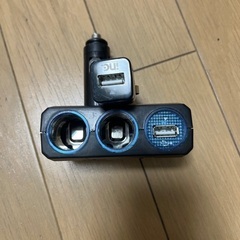 車載用シガーソケットUSB取出し用セット