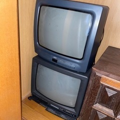 ブラウン管テレビ 3台
