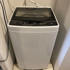 【ネット決済】5kg 洗濯機 AQUA ※保証期間内 2020年製