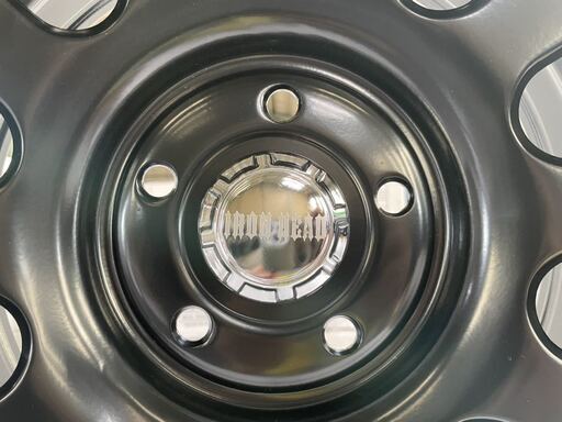 IRON HEADデイトナビードロック風 17インチ7Jインセット35 PCD127-5H