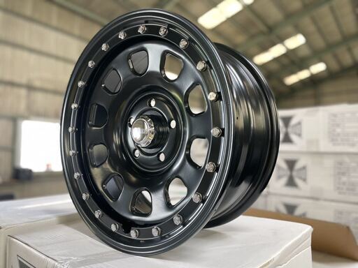 IRON HEADデイトナビードロック風 17インチ7Jインセット35 PCD127-5H