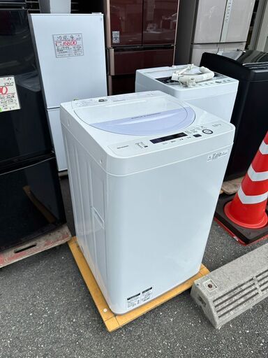 洗濯機  シャープ ES-GE5E 2017年 5.5㎏ せんたくき【安心の3ヶ月保証★送料に設置込】自社配送時代引き可※現金、クレジット、スマホ決済対応※