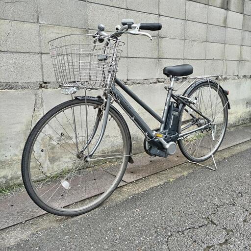 R5079 電動アシスト自転車　2008年 ヤマハ PAS CITY 充電器 バッテリー 鍵付 電動自転車