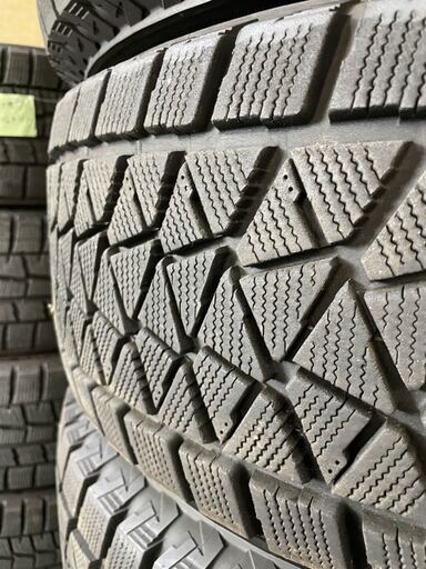中古スタッドレス265/65R17☆4本セット！BSブリザック DM-V2☆150プラド、215サーフ、ハイラックスなどに！