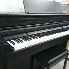 電子ピアノ Roland ローランド HP704-DR 2020製 木製鍵盤 動作品