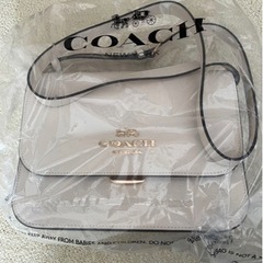 【大幅お値下げ中】coach ショルダーバッグ　白