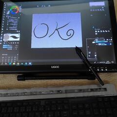 超小型デスクトップPCと19インチ液タブ（PCモニタ兼用）・漫画・イラストソフトセット 超小型デスクトップPCと19インチ液タブ（PCモニタ兼用）・漫画