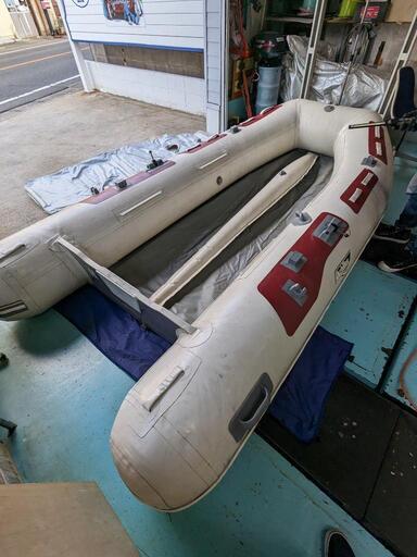 アキレスゴムボートと船外機他セット