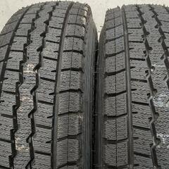 ご成約済み🎵6/18日(日)までの取引価格🙋軽トラ軽バンに😉未使用冬タイヤ145R12 6PR LT+中古アルミセット😆✨