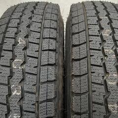 ご成約済み🎵6/18日(日)までの取引価格🙋軽トラ軽バンに😉未使用冬タイヤ145R12 6PR LT+中古アルミセット😆✨