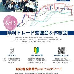 【無料講座★9月度の募集です♫】トレード体験会・勉強会【読谷村】