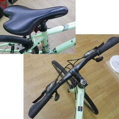 クロスバイク FELT VERZA SPEED 50 マットピスタチオ 2017年 身長160～170cm サイズ48 シートチューブ450mm トップチューブ535mm ベルザ スピード 21段変速 700×32C 札幌市 豊平区 西岡