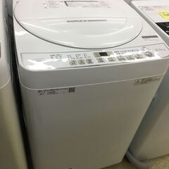 (o)シャープ 全自動電気洗濯機 ES-G60UC-W 6.0k...